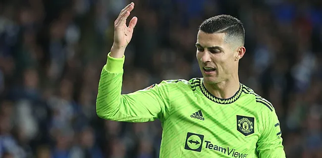 Ronaldo schopt wild om zich heen: 