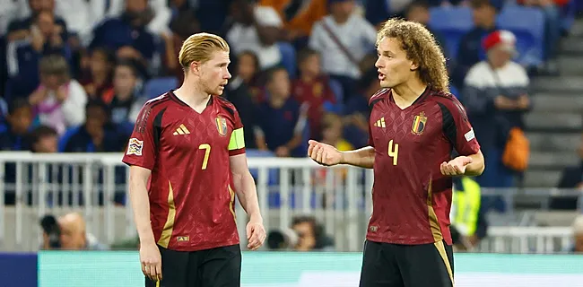 Faes heeft boodschap voor afwezige Lukaku en De Bruyne