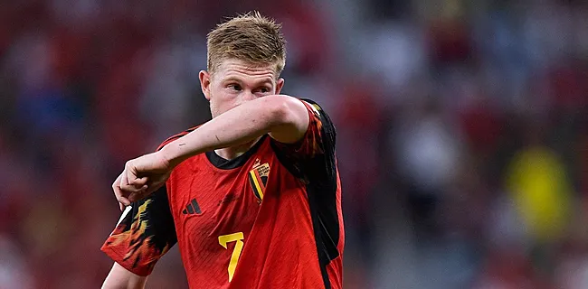 De Bruyne in de steek gelaten door Rode Duivels