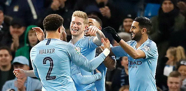 Scorende KDB helpt City aan megazege in halve finale League Cup