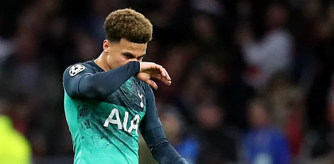 Dele Alli krijgt klappen in gezicht tijdens brutale overal