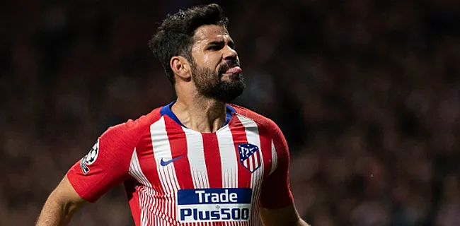 'Atlético Madrid baalt van verzoek Diego Costa'