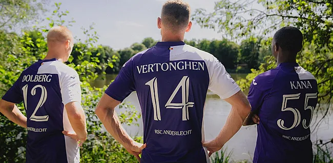 Anderlecht presenteert nieuwe thuistenues (📷)