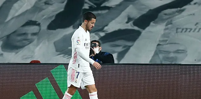 Hazard kan Real niet voorbij staartploeg helpen