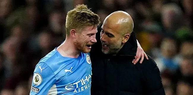 Guardiola spreekt zich uit over toekomst van De Bruyne