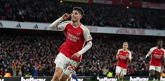 Havertz loodst Arsenal naar koppositie met late goal