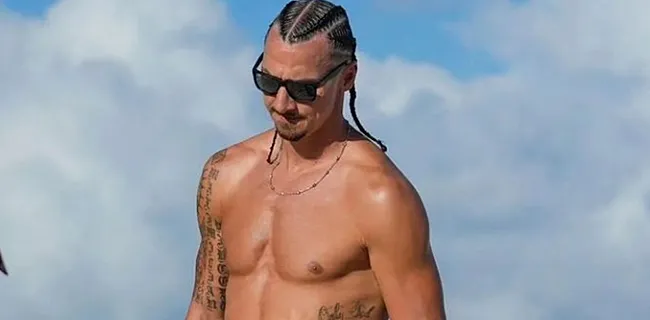 Ibrahimovic laat Instagram zweten met hilarische foto