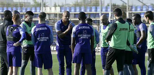 Anderlecht stopt trainingen: buitenlandse spelers naar vaderland