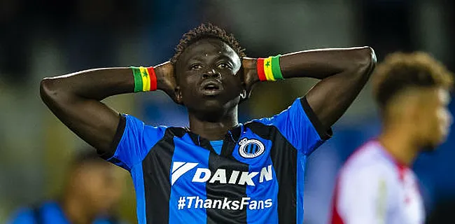 Club Brugge moet Diatta nog wat langer missen