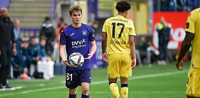 Goud voor Anderlecht: 