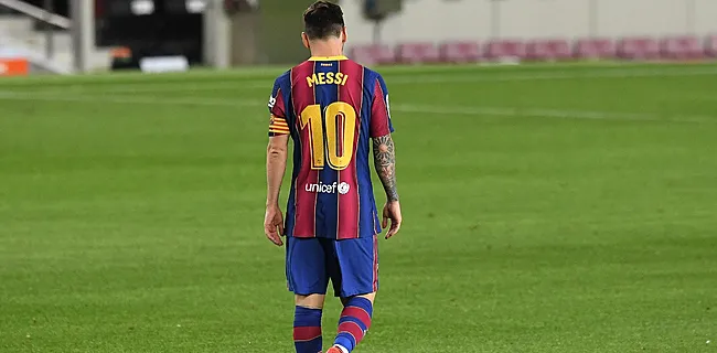 Messi heeft het helemaal verkorven: 