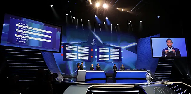 Champions League: loting nog wat zwaarder voor Club Brugge