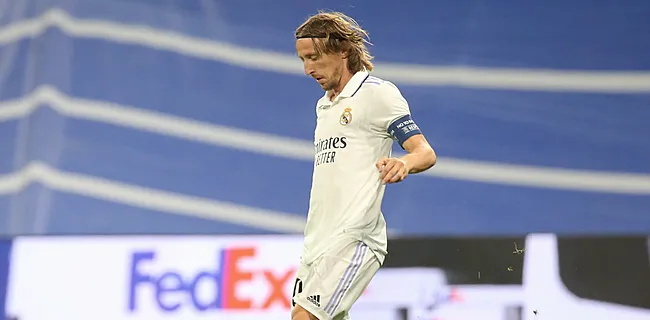 'Real Madrid en Modric op ramkoers'