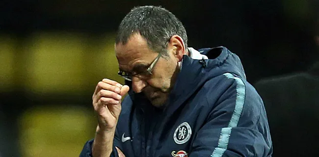 Hoofd Sarri op kapblok: 