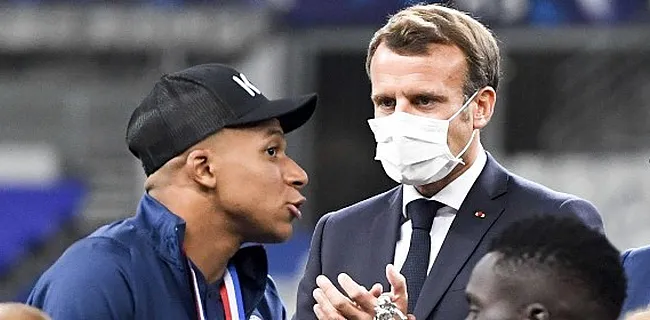 Macron doet straffe Mbappé-onthulling