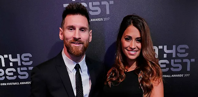 Antonella onthult geslacht derde kindje Messi