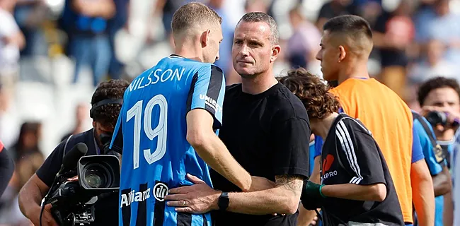 Terugkeer van Nilsson eist slachtoffer bij Club Brugge