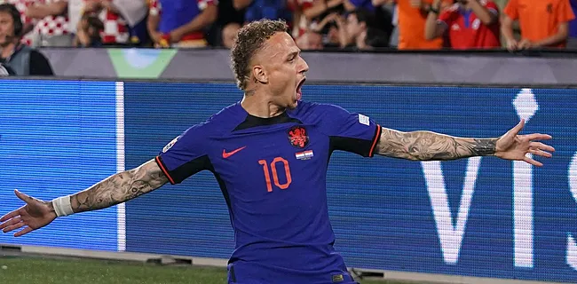 Nederland wordt gek na goal Lang: 