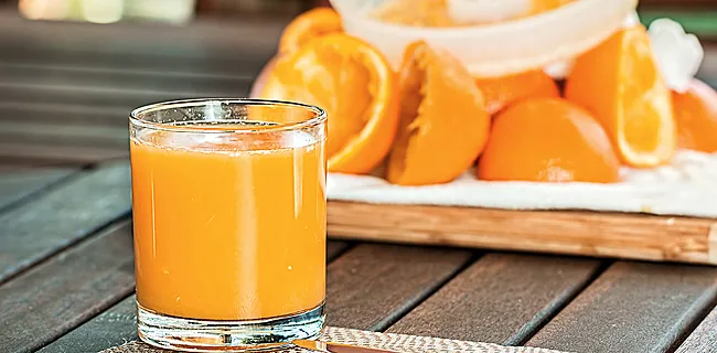 Is dagelijks een glas jus d’orange slecht voor je?