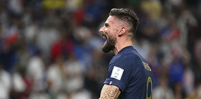 Giroud schrijft geschiedenis tegen Australië