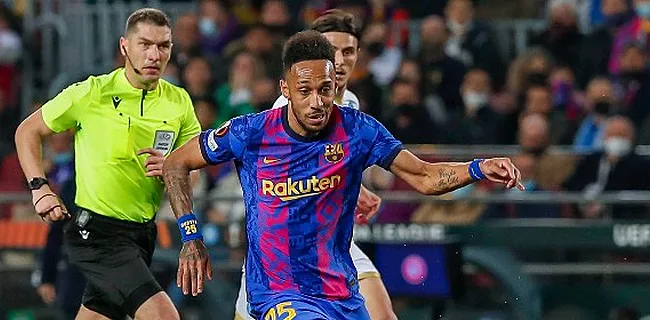 Aubameyang lokt wereldster naar Camp Nou