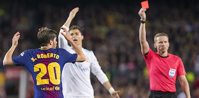 Slag in Clasico komt Sergi Roberto erg duur te staan