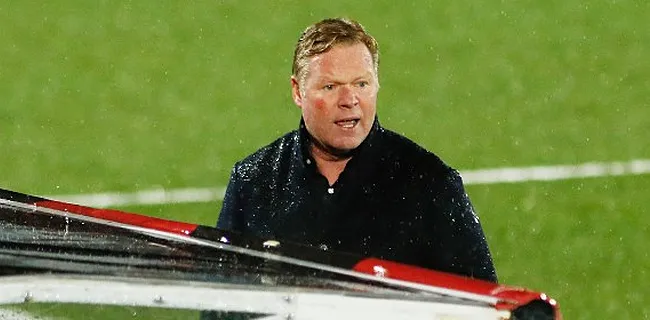 'Ronald Koeman duwt speler naar de uitgang'