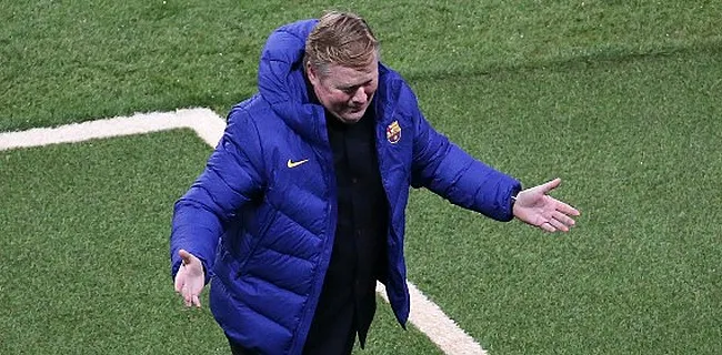 'Oorlog tussen Koeman en Barça-vedette'