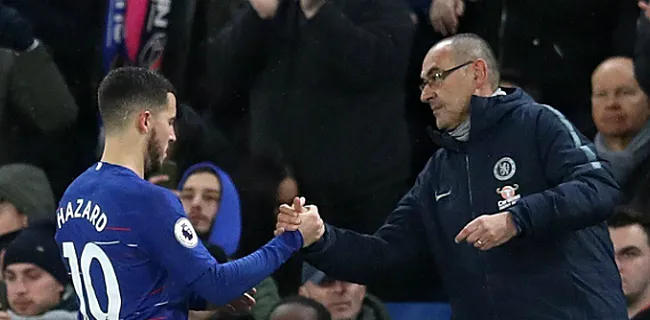 Sarri reageert geprikkeld na zoveelste vraag over transfer Hazard