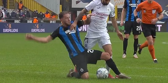 Club Brugge ontsnapt aan penalty: 