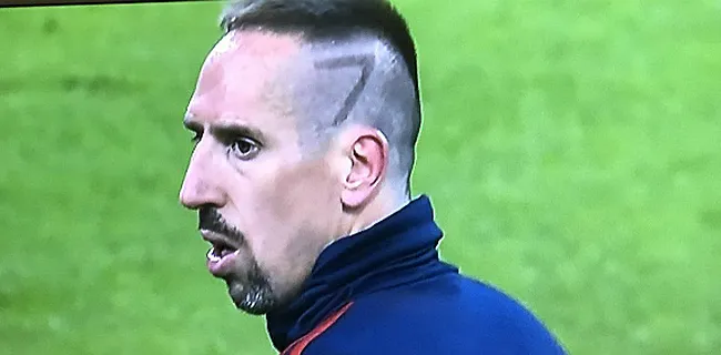 Ribery uitgelachen met nieuw kapsel: 