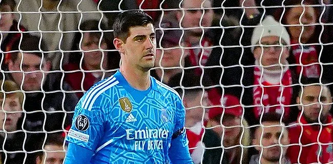 Pijnlijke avond Real: Courtois moet zich drie keer omdraaien