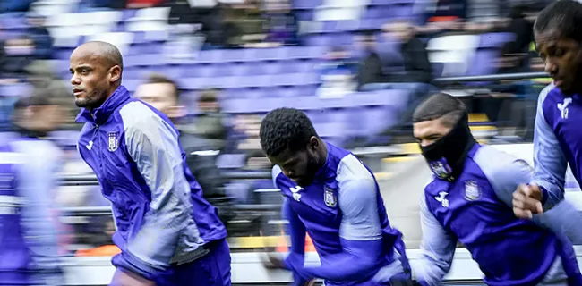 Speciale regeling bij Anderlecht: 