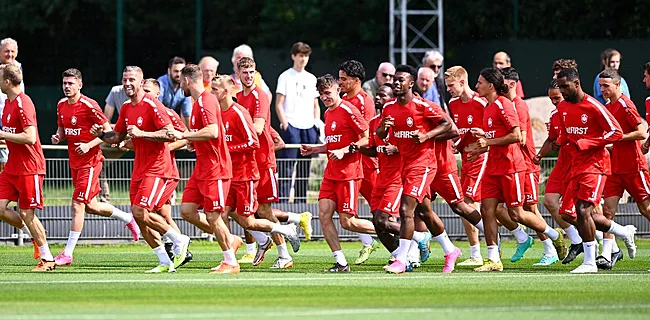 'Transfer nabij: opvallend gezicht op training Antwerp'