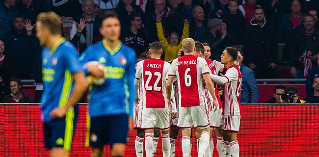 Ajax trekt Eredivisie volledig naar zich toe met ruime zege in Klassieker