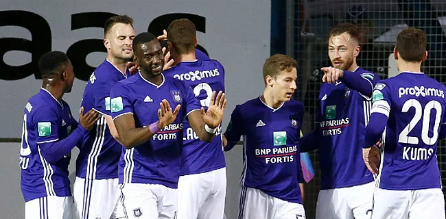 Bemoedigende evolutie voor Anderlecht: 