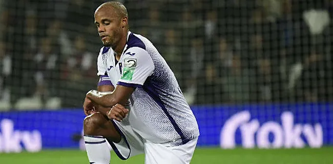 'Anderlecht krijgt slecht nieuws over Kompany'