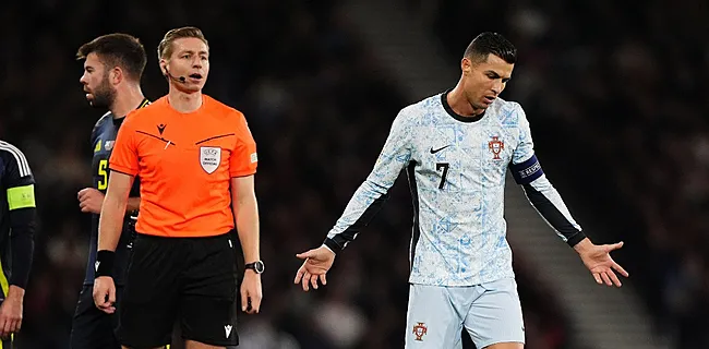 Furieuze Ronaldo maakt brandhout van Lawrence Visser