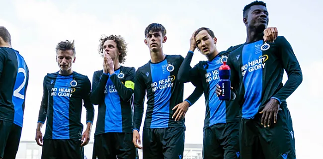 Jonkies Club Brugge sneuvelen in Youth League na penalty's