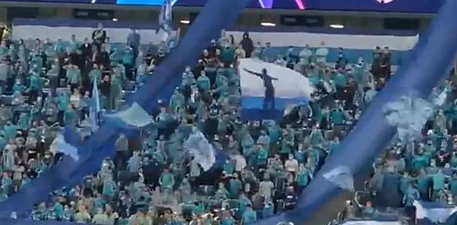 Opvallend: weinig sprake van 'coronamaatregelen' bij Zenit-Club 🎥