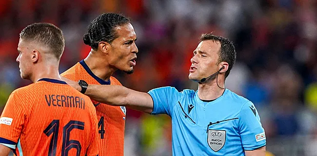 Van Dijk: “Ref schudde zelfs geen hand en liep meteen weg”