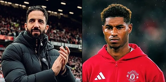 Amorim lacht er niet mee en breekt Rashford volledig af