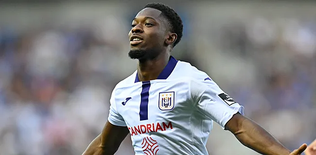 Anderlecht komt met prachtig afscheid aan Amuzu