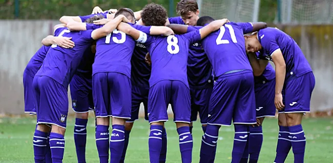 Titeldomper Anderlecht-beloften, Club NXT dankt Gent