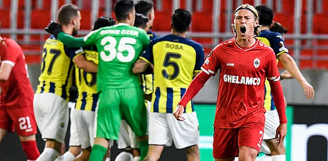 Antwerp met anderhalf been uit Europa na absoluut fiasco