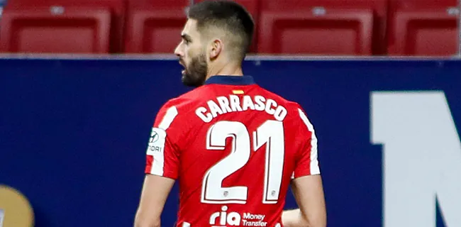 Atlético Madrid verrast met concurrent voor Carrasco