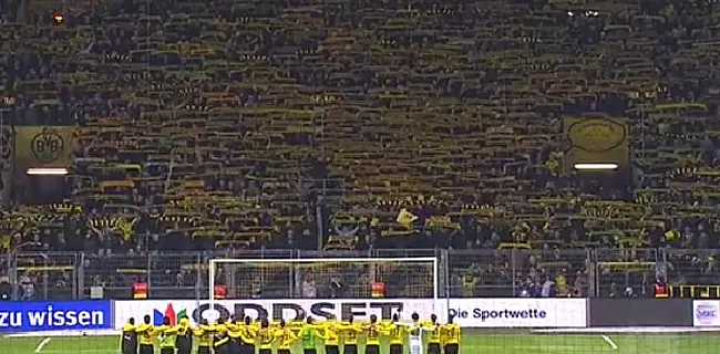 Supporters en spelers Dortmund zorgen voor veel kippenvel