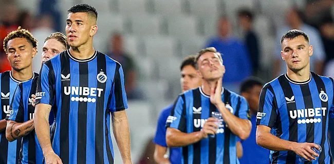 Slecht nieuws voor Club Brugge: uitschakeling lonkt