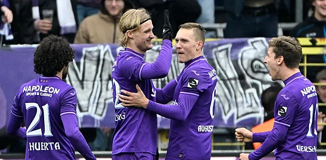 Dolberg geniet bij Anderlecht: 