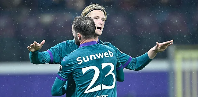 Anderlecht in kwartfinale: Dolberg telt B-ploeg Westerlo uit